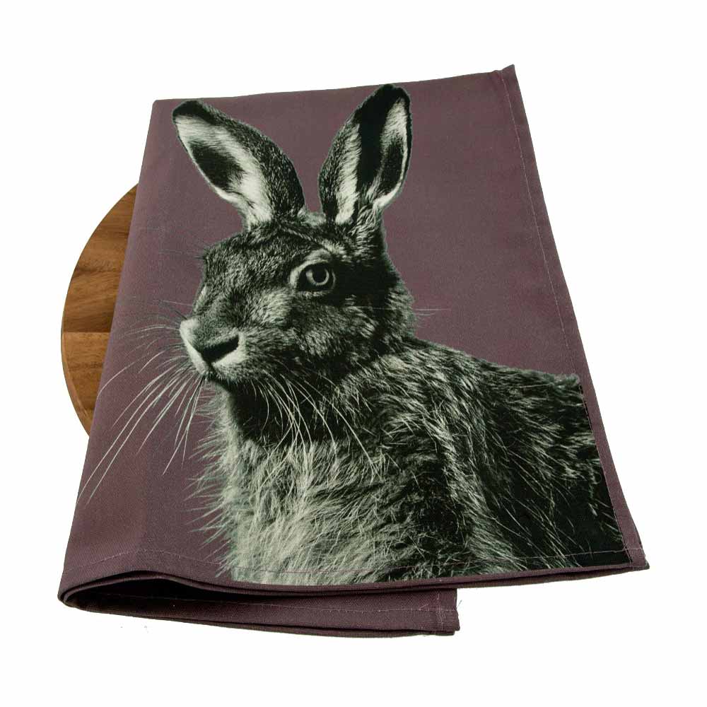 Hare Tea Towel