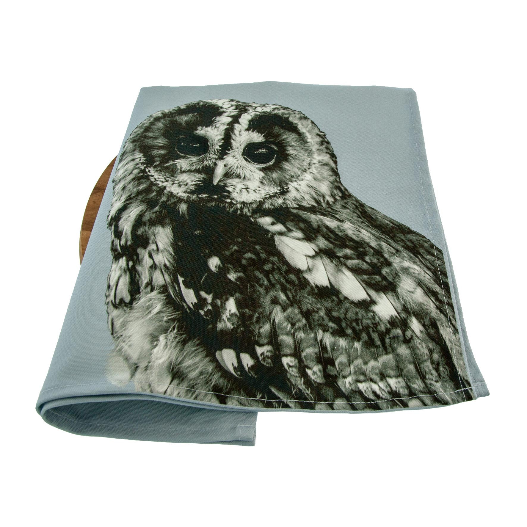 Tawny Owl Tea Towel