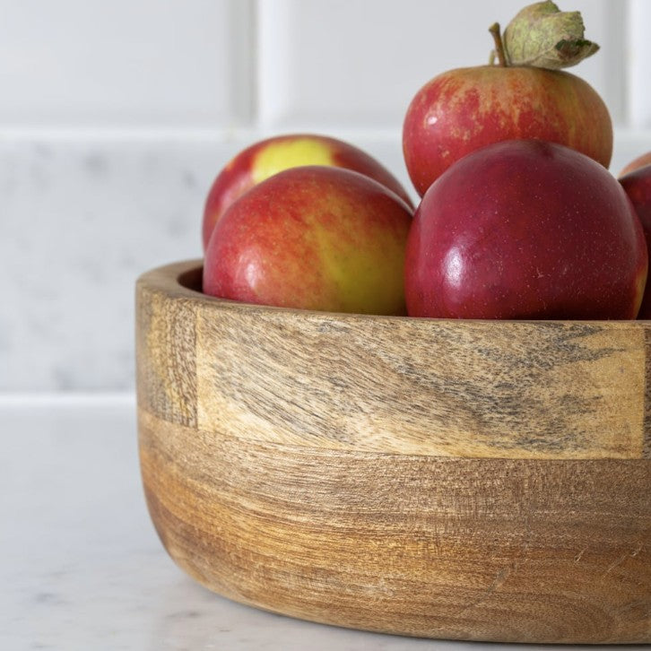Mango Wood Serving Bowl - Medium