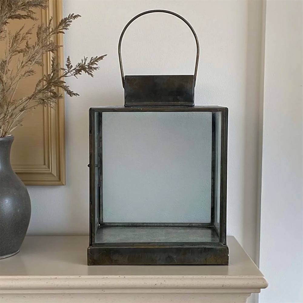 Aged Baki Square Lantern