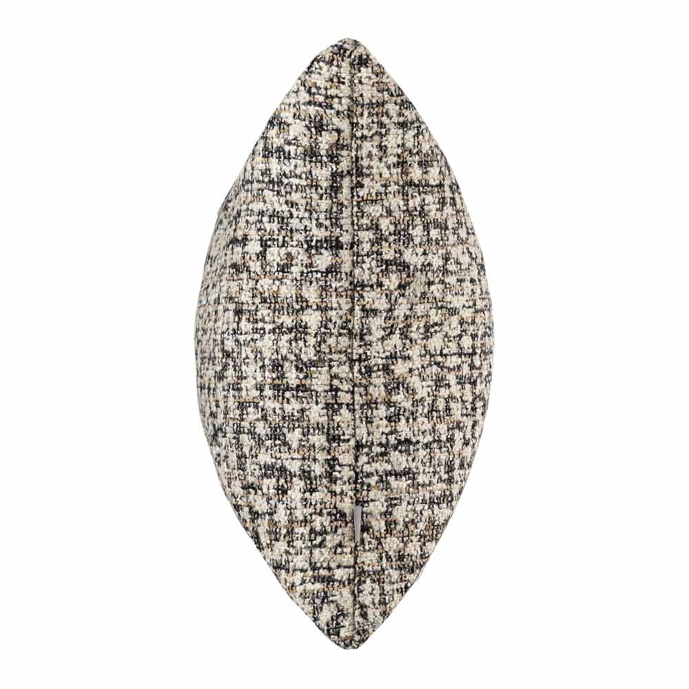 Blair Cushion in Natural and Black - Large Square