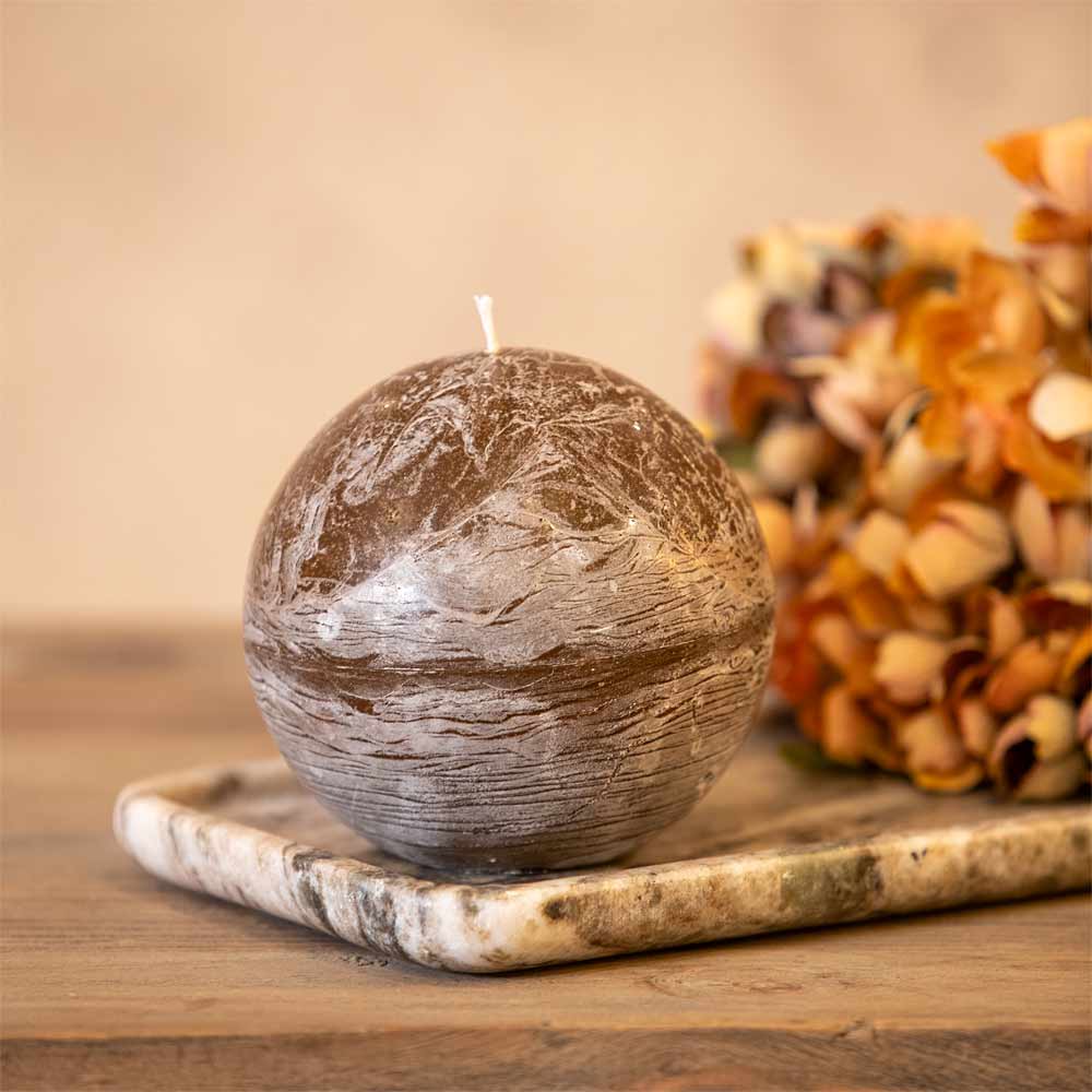 Bolo Sphere Candle - Chocolate