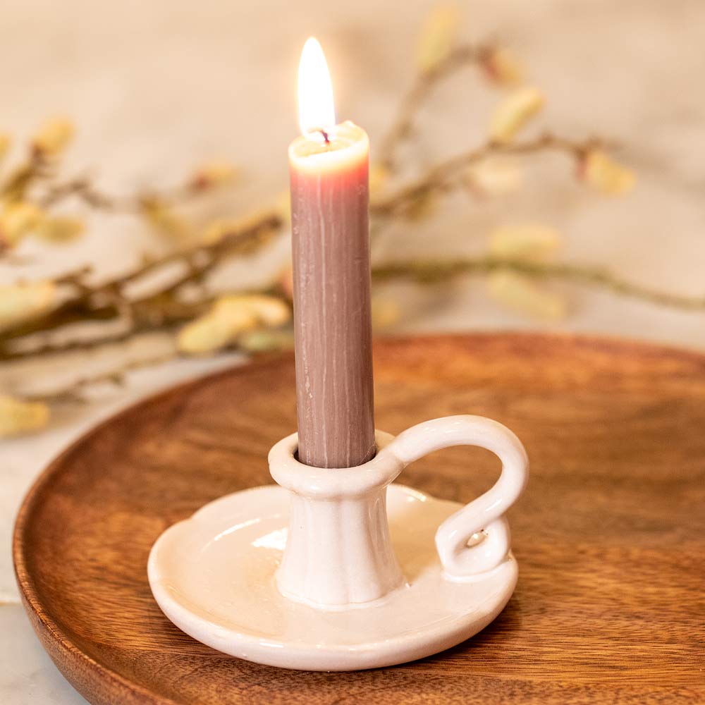 Crantock Ceramic Candle Holder