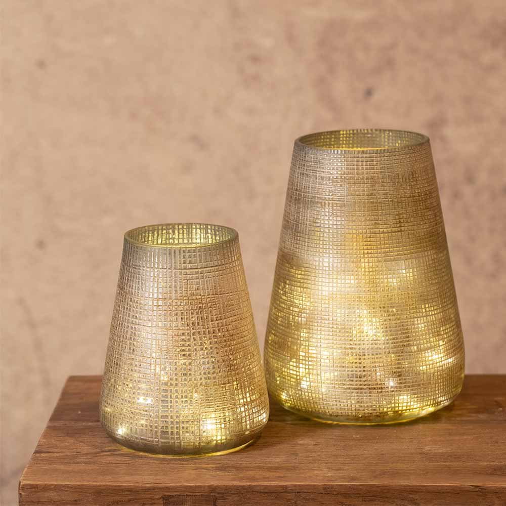 Damin Cream Glass Votive