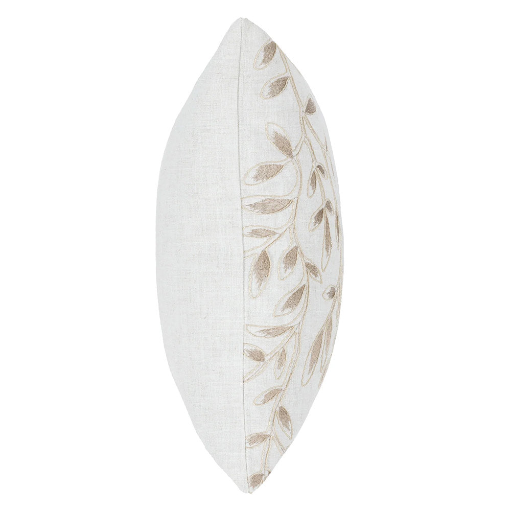 Delphine Square Cushion in Natural