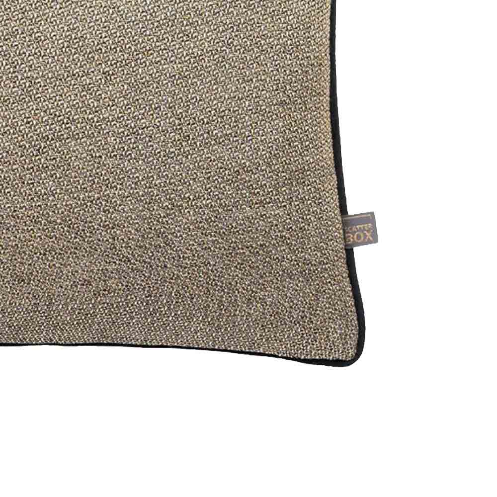 mi Cushion in Gold/Black - Large Square