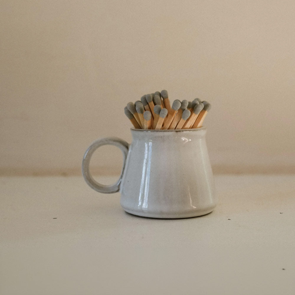 Espresso Cup Style Ceramic Match Striker Set