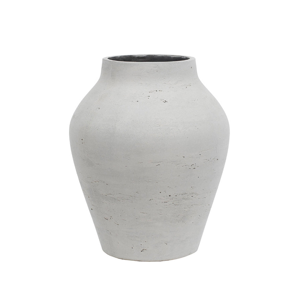 Florence Vase in Cream (34cm)