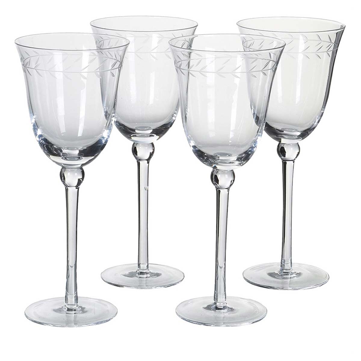 Garland Leaf Wine Glass