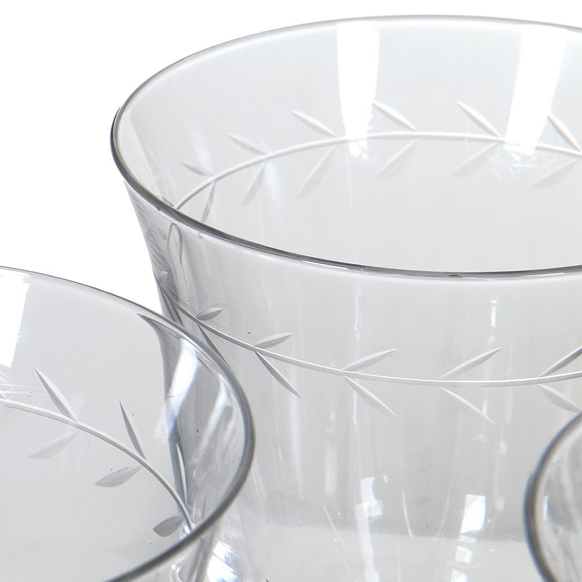 Garland Leaf Wine Glass