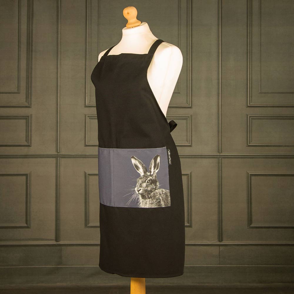 Hare Apron - Blackberry