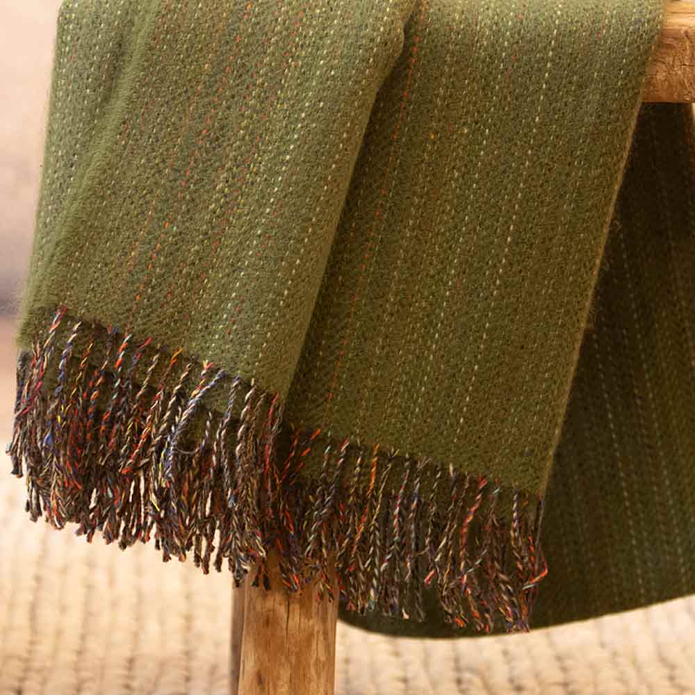 Heritage Meadow Green Tweed