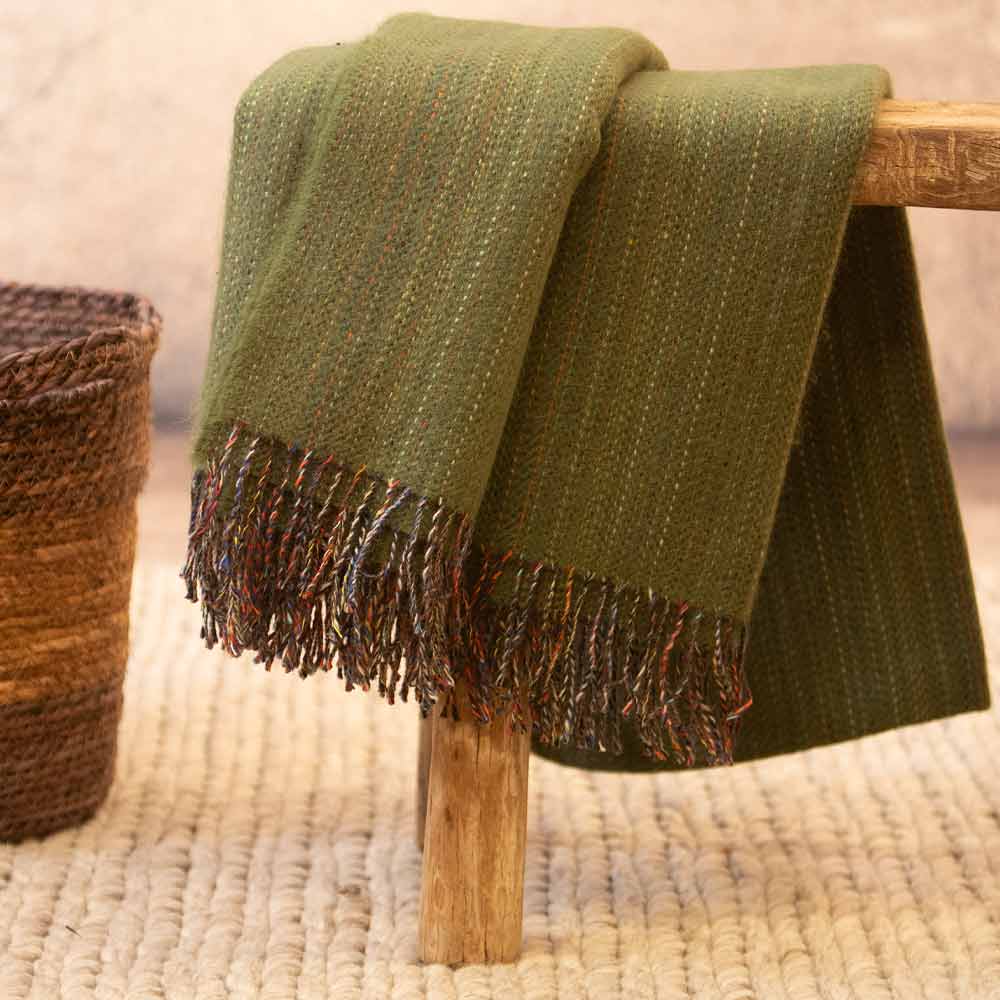 Heritage Meadow Green Tweed