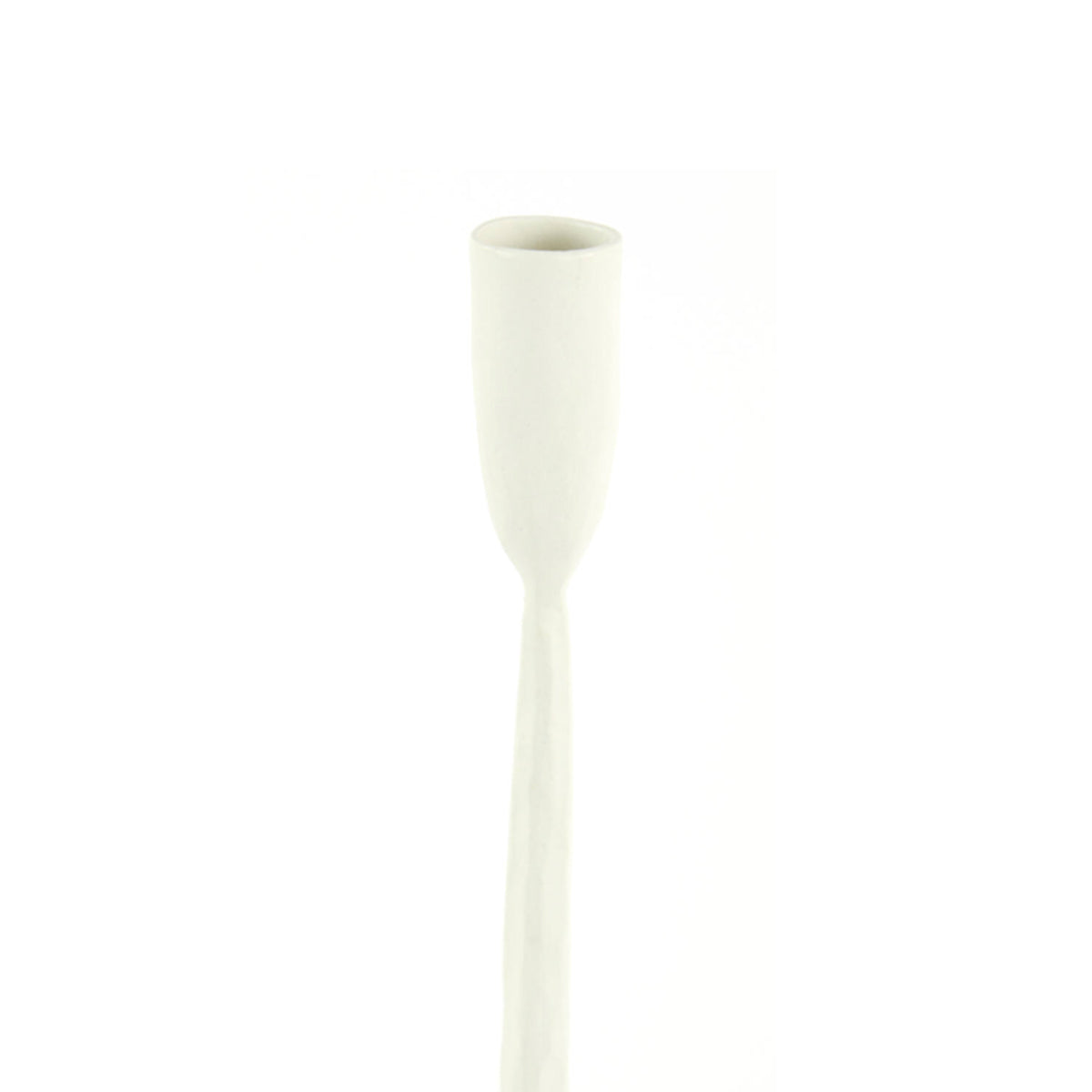 Icarus Candlestick in Cream - Close up of top