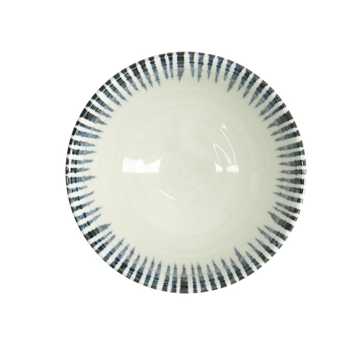 Large Shin Tokusa Bowl – Blue and White Porcelain