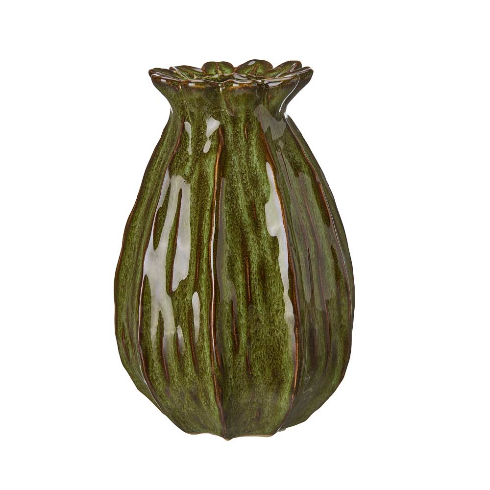 Lillian Green Vase - Tall