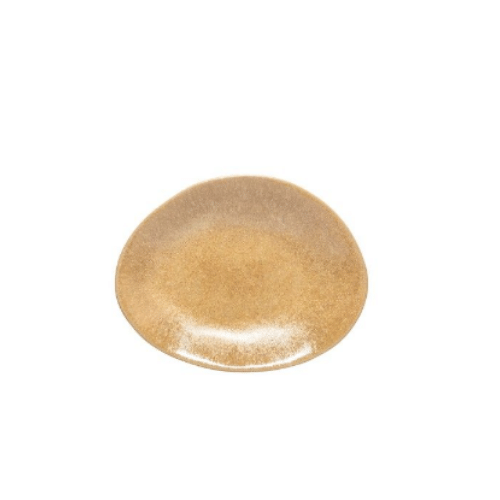 Livia Champagne Oval Plate - 16cm