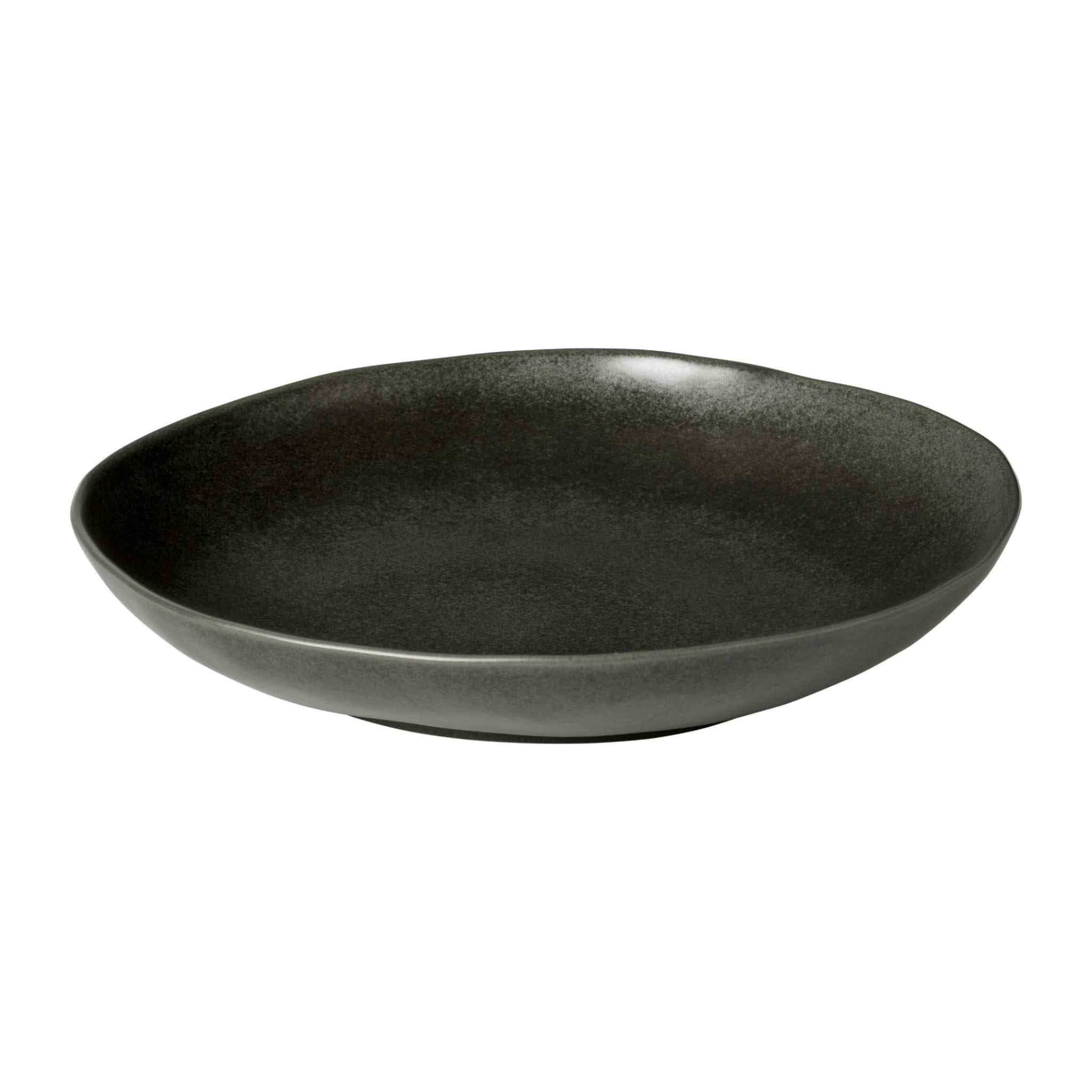 Livia Collection - Matt Black Large Serving Bowl