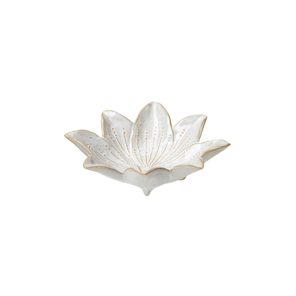 Liya Petal Bowl in White
