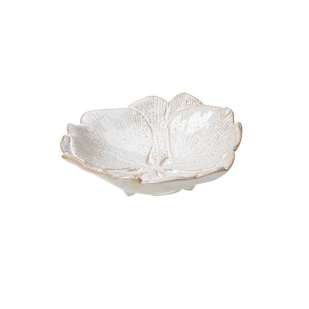 Liya Petal Bowl in White
