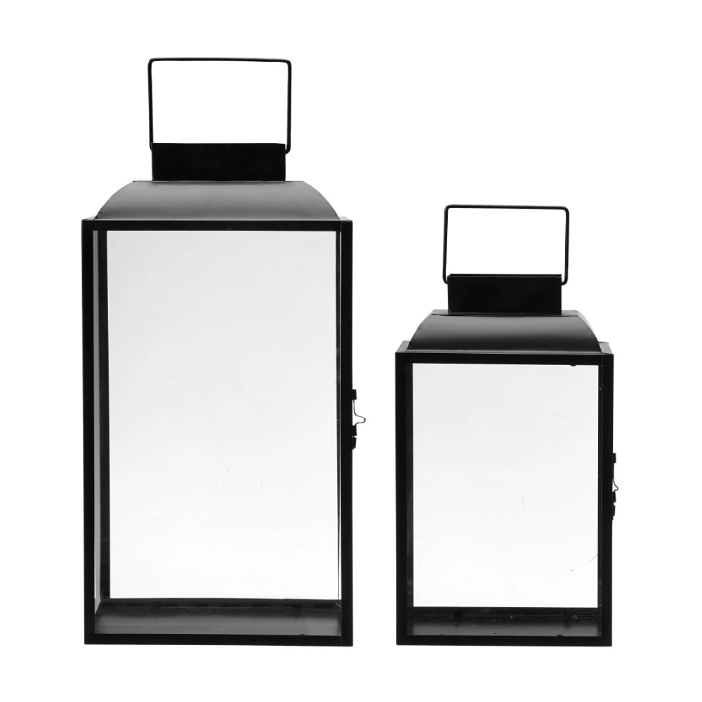 Lottie Black Metal Lantern