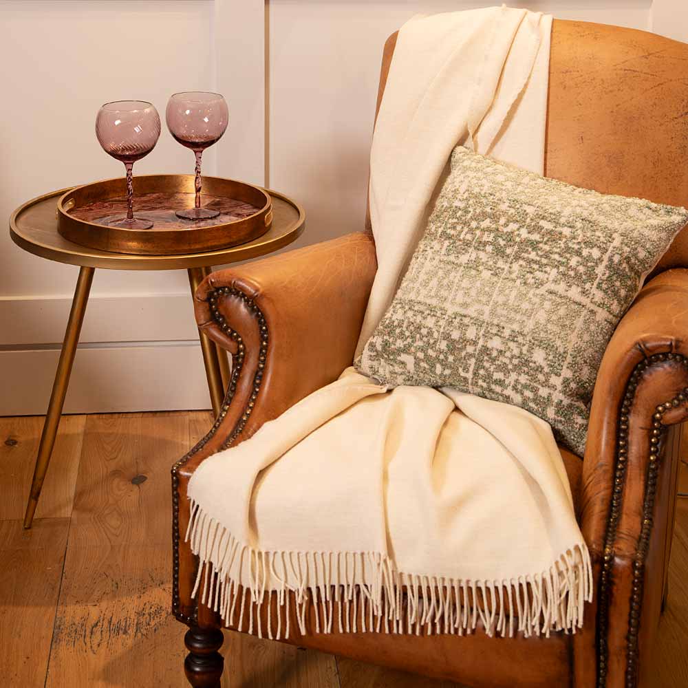 Merino-Lambswool-Throw---Linen-Herringbone---McNutt-of-Donegal