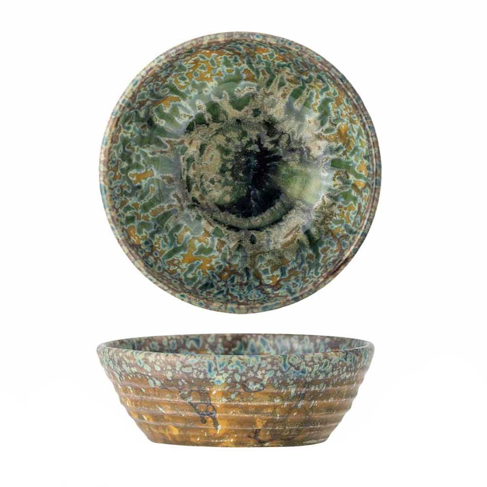 Milani Stoneware Bowl - Green