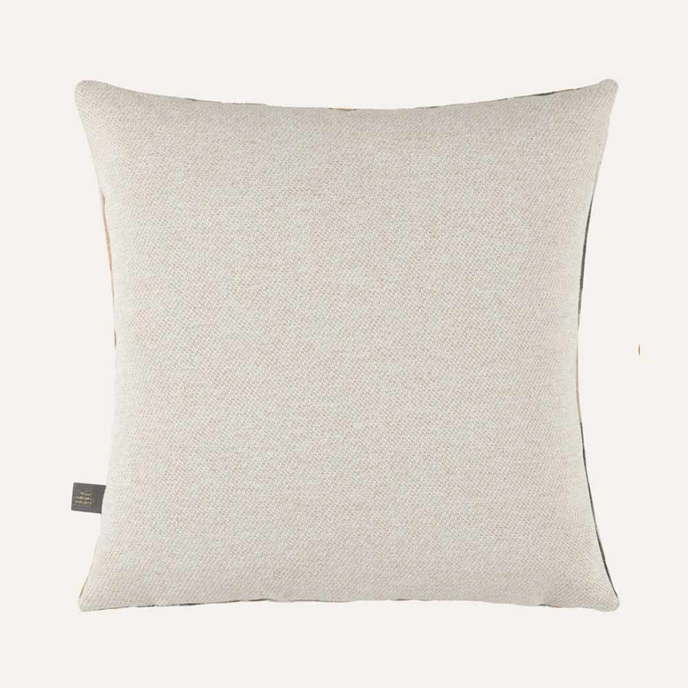 Odessa Square Cushion – reverse side on white background