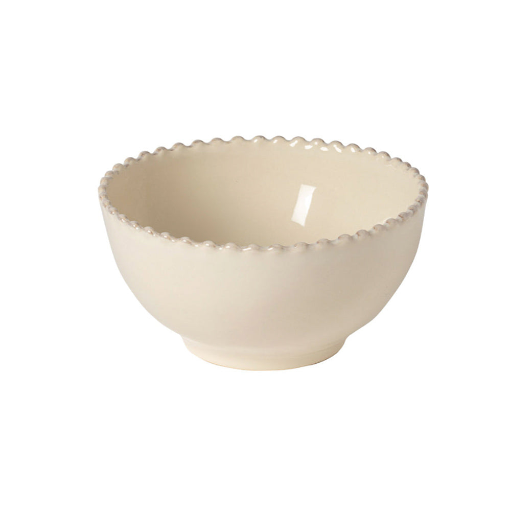 Pearl Edge Stoneware Soup/Cereal Bowl - Cream