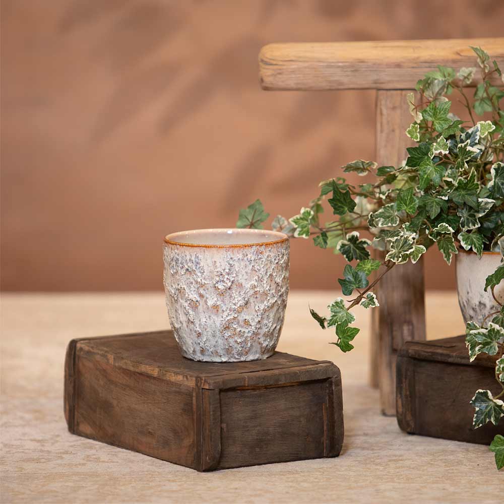 Rebecca Cream Ceramic Pot