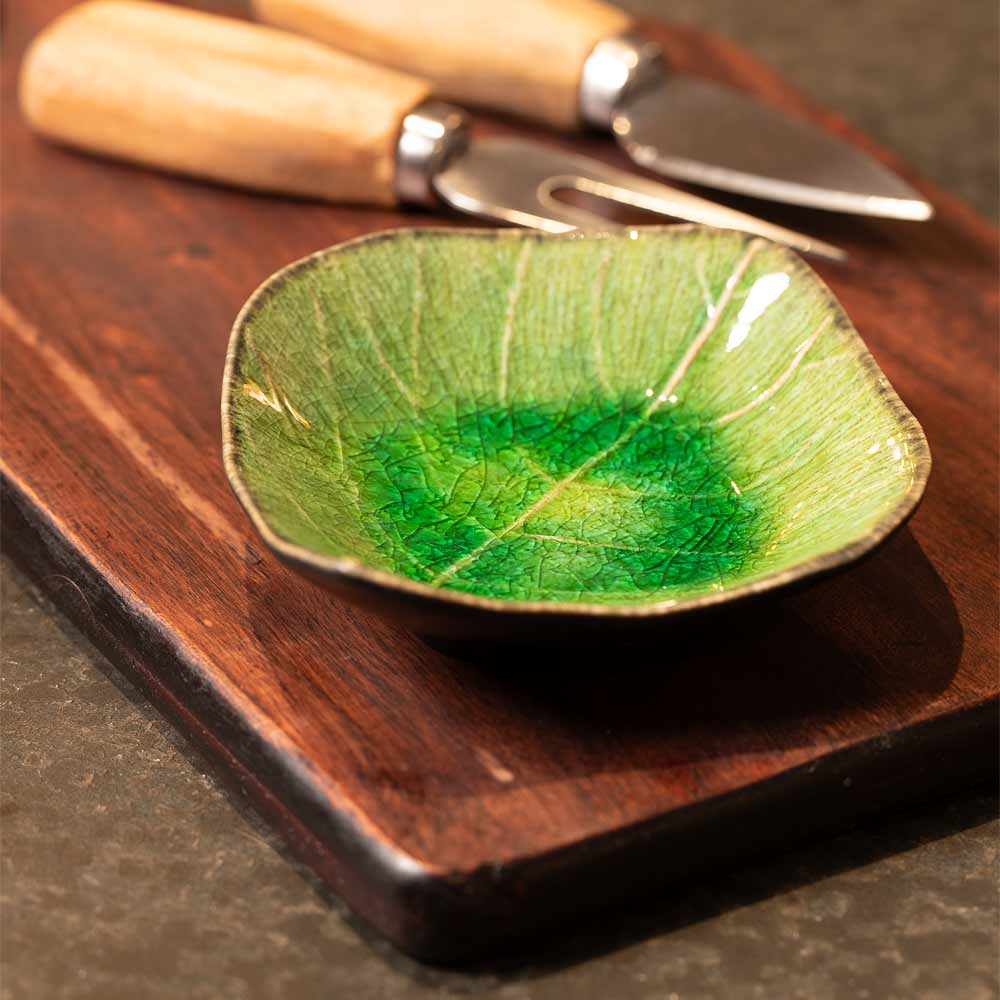 Riviera Collection - Tomate Leaf Dip Bowl