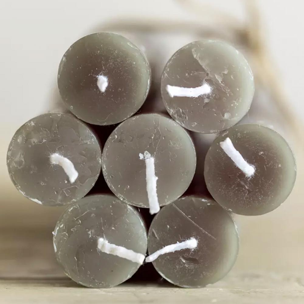 Rustic Dinner Candle - Latte