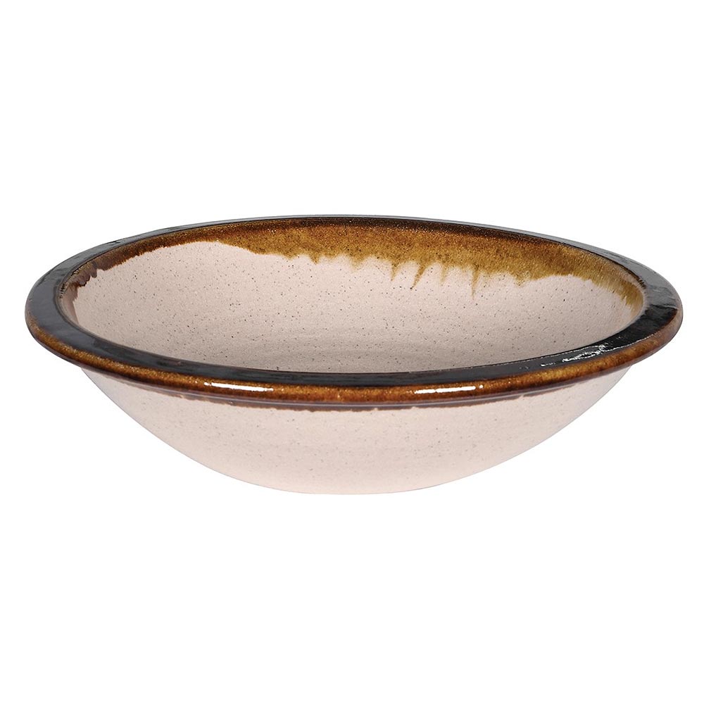 Salt Glaze Terracotta Bowl