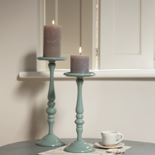 Sandro Candlesticks in Slate