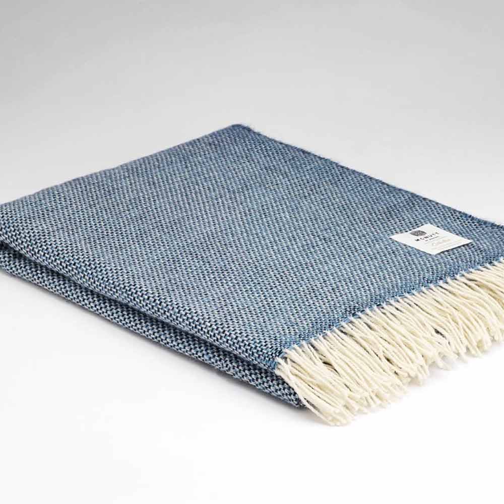 Sea Sky Pure Wool Throw - McNutt of Donegal