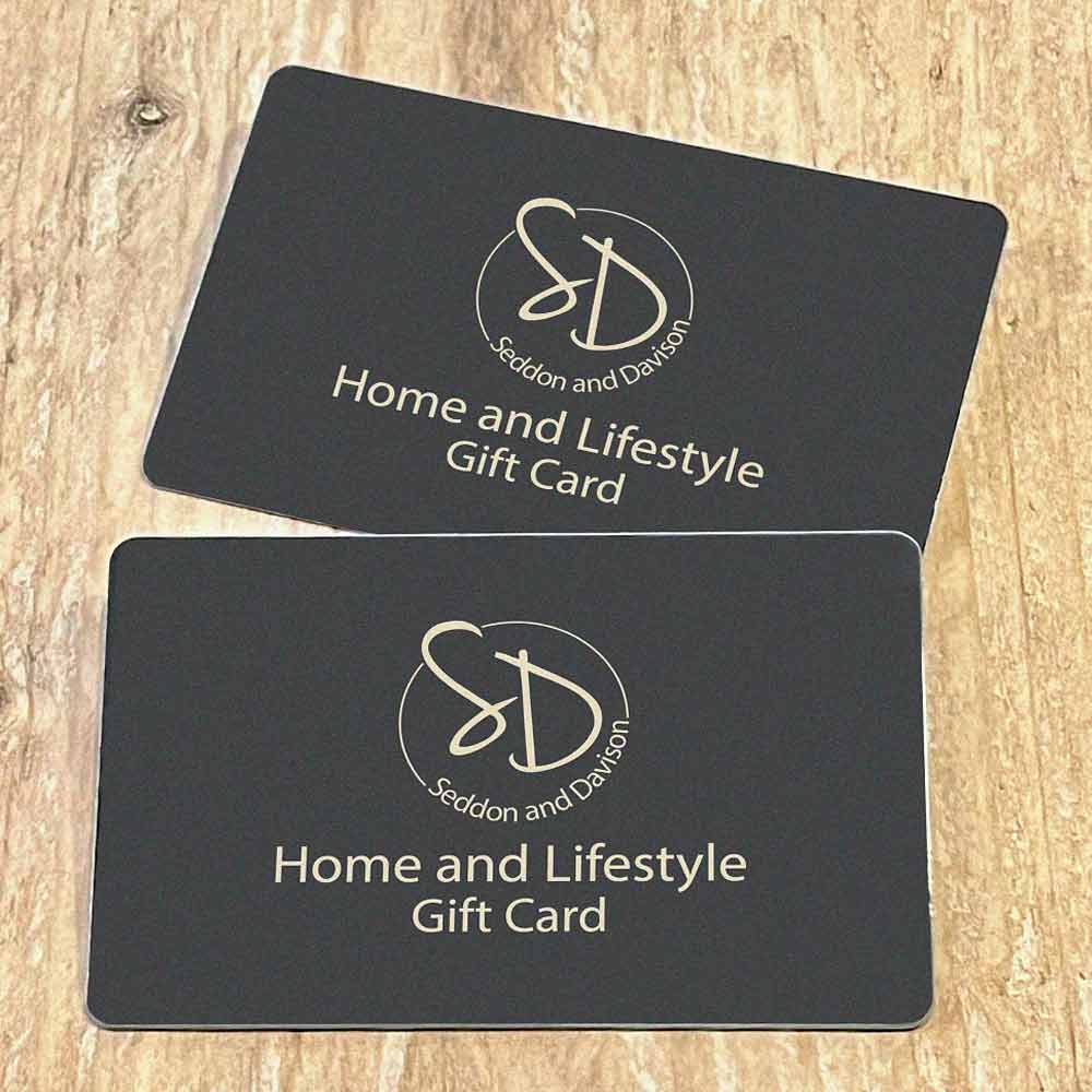 Seddon and Davison Gift Card