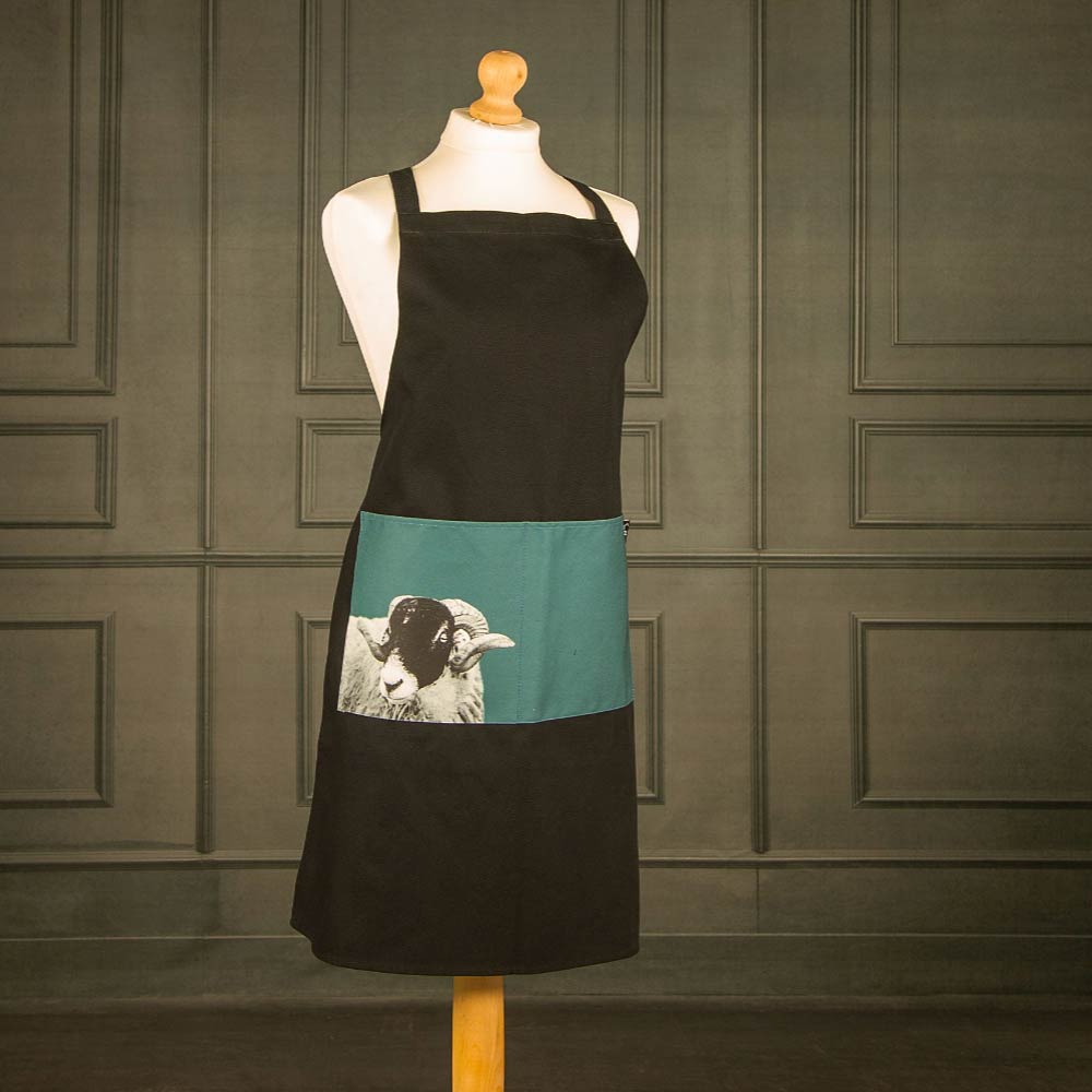 Sheep Apron - Teal Green