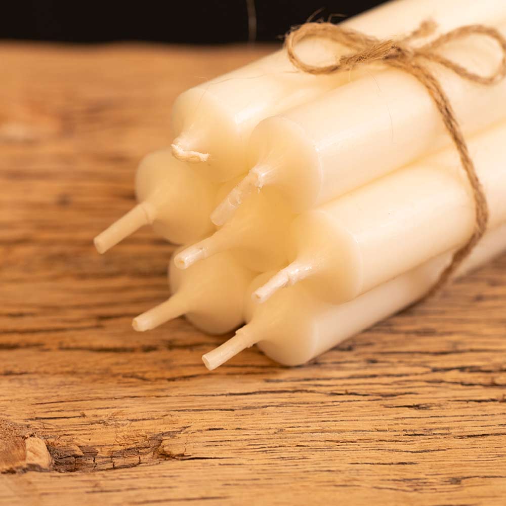 Short Dinner Candle - Mother of Pearl