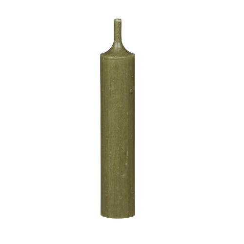 Short Dinner Candle - Olive