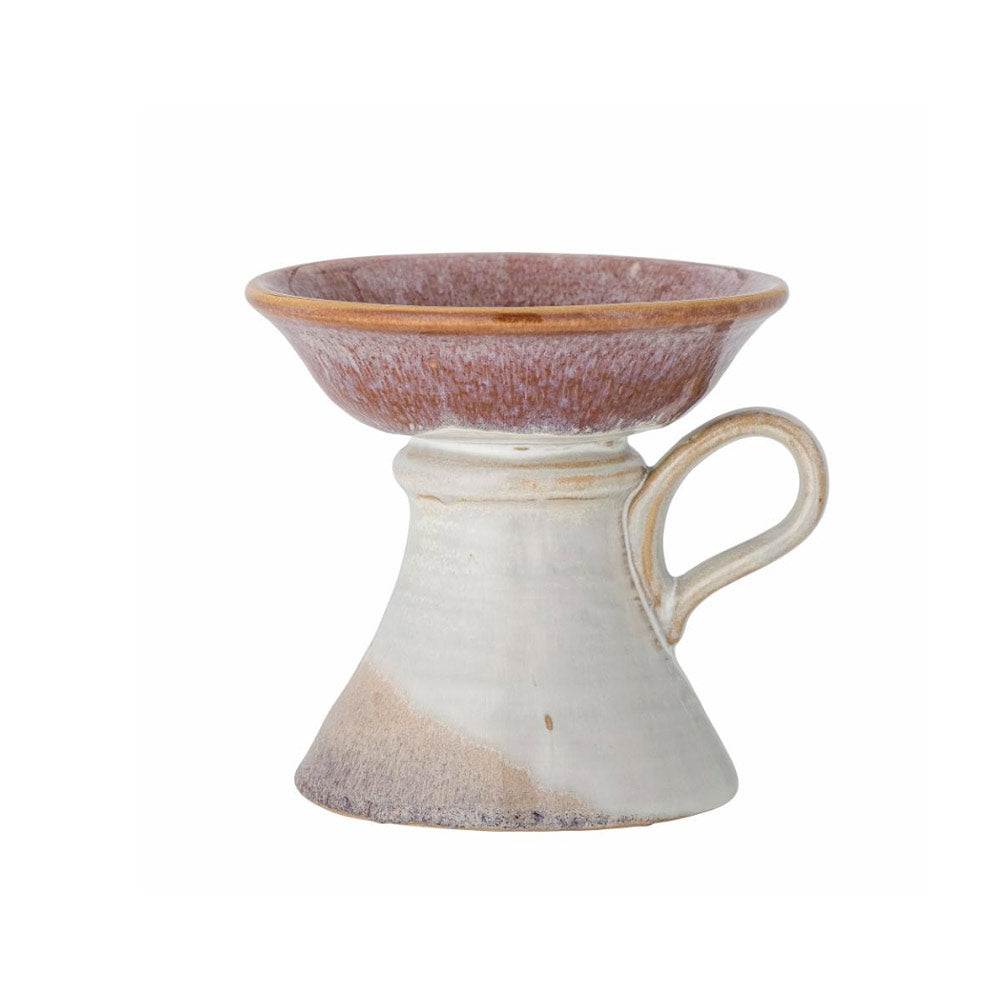 Soreyah Short Rose Stoneware Candle Holder