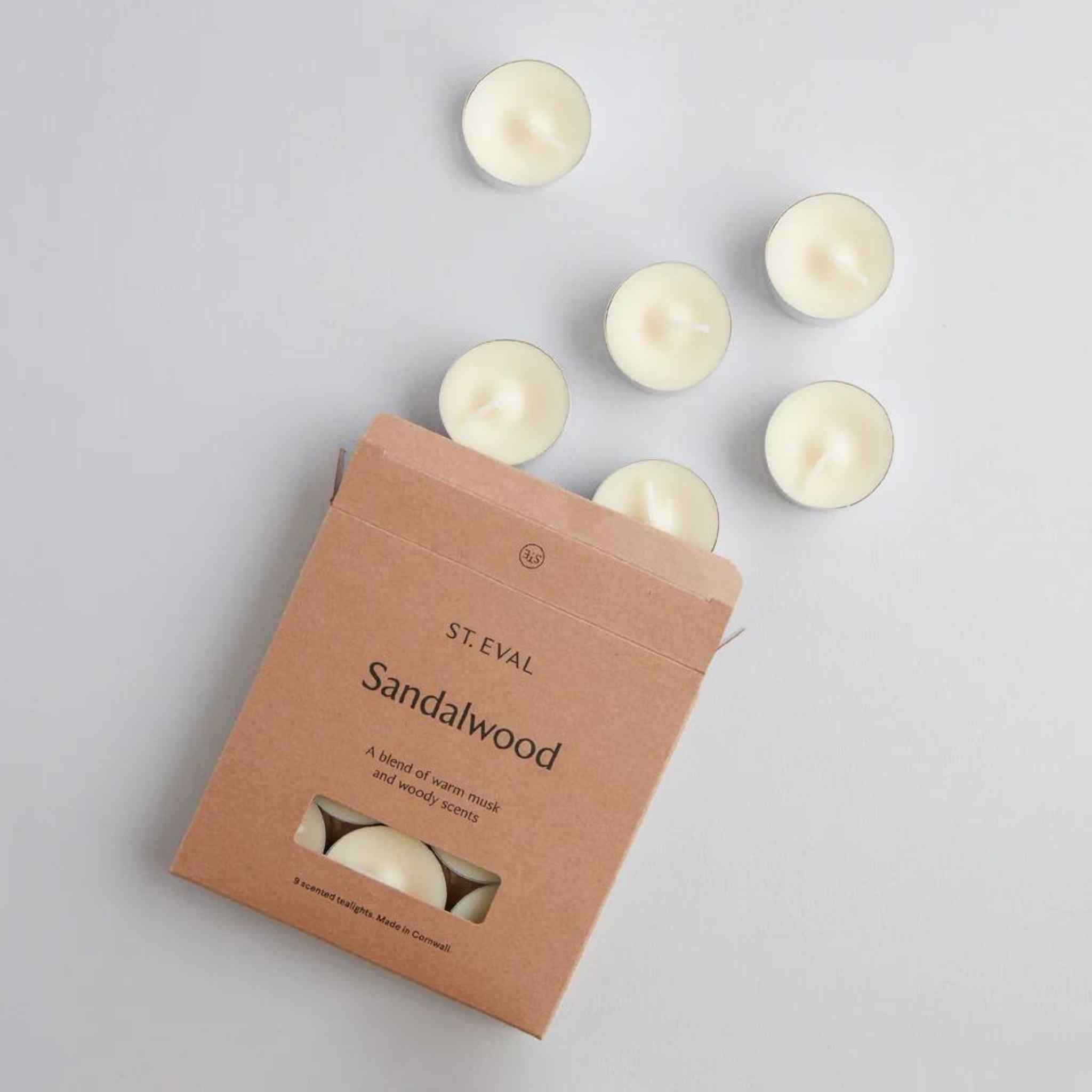 St Eval Sandalwood Scented Tealights