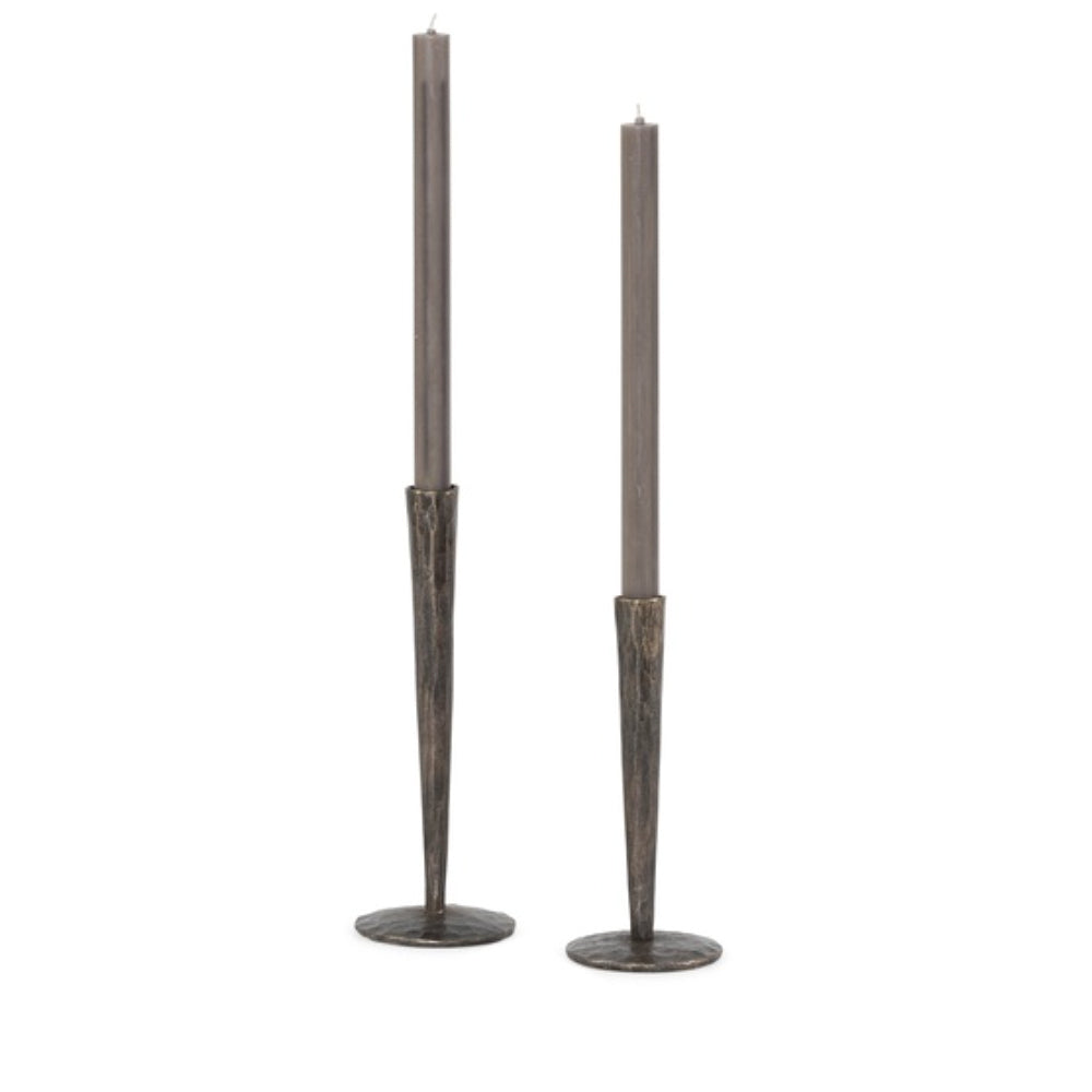 Stevie Hand Forged Candle Holder in Antique Bronze 