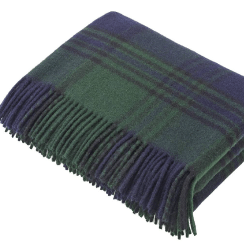 Three Peaks Heavyweight Lambswool Throw - Cairngorm - by Bronte by Moon