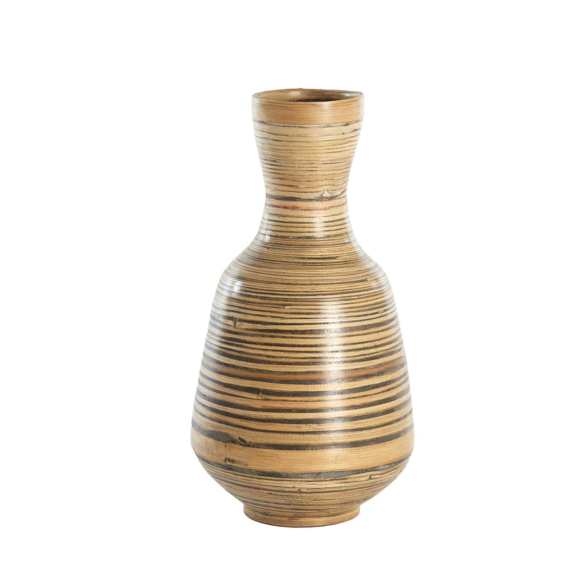 Tulua Bamboo Decorative Vase - Short vase