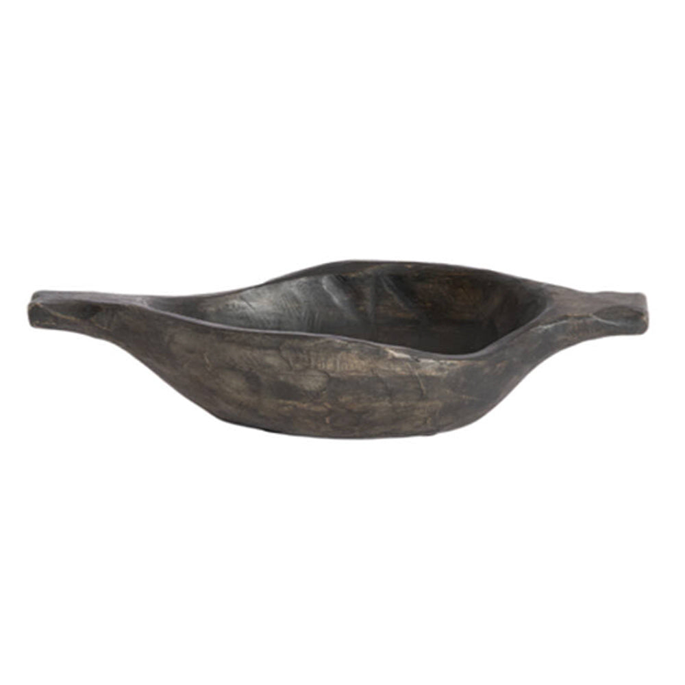 Uvita  Dark Brown Wooden Dish
