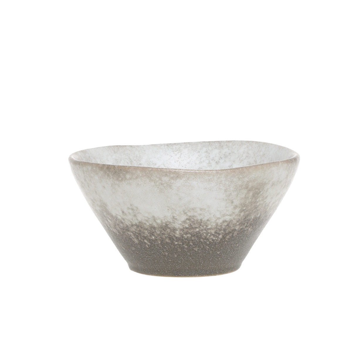 Small Valence Porcelain Bowl in Walnut showing organic shape and warm tones