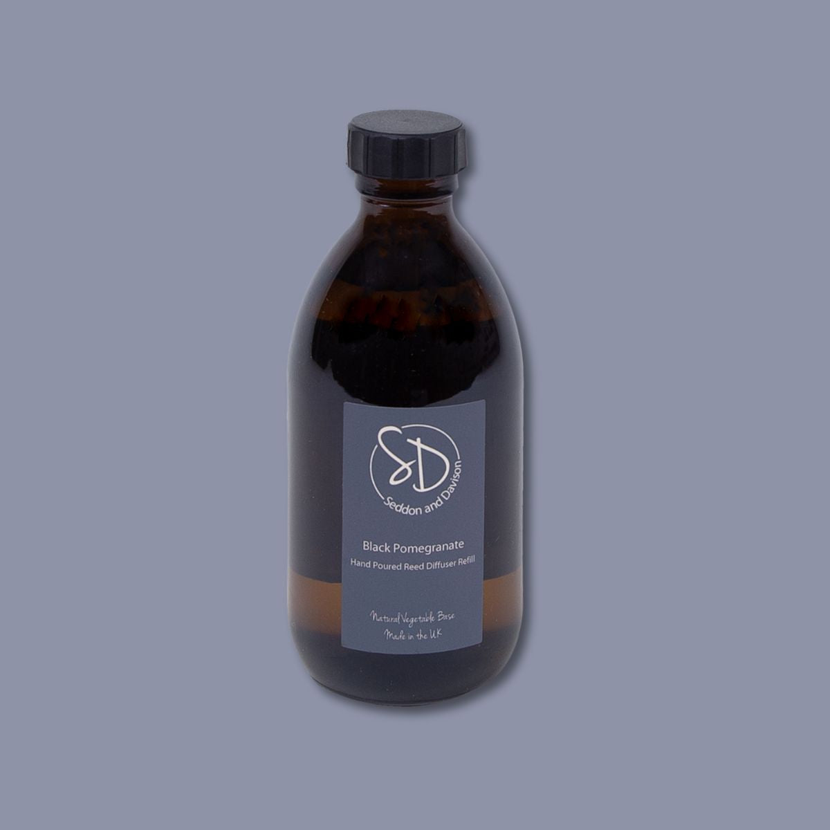 Black Pomegranate - 100ml Reed Diffuser Refill by Seddon and Davison