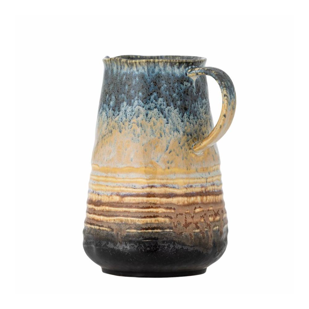 Deana Mug, Brown and Amber, Stoneware