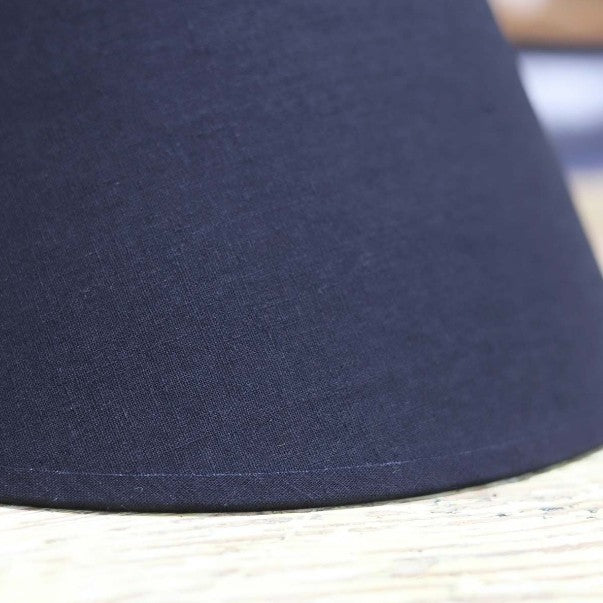 black linen shade