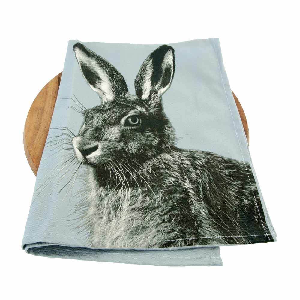 Hare Tea Towel